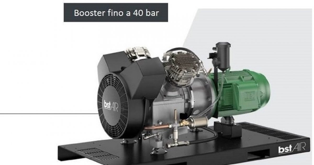 Nuovo Booster Fino A 40bar Cgc Compressori